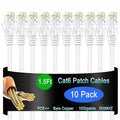 Cat6 Ethernet Patch Cable 1.5 ft, Cat6 Patch Cable by Lysymixs