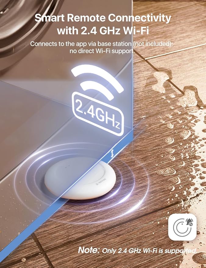 X-Sense Wi-Fi Water Leak Detector, 3 SWS0A Water Sensors - Image 4