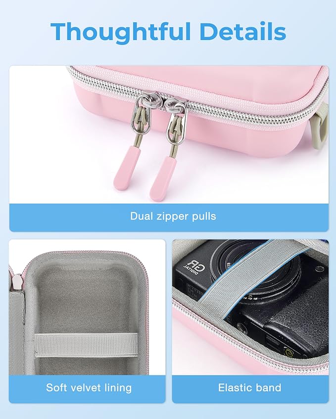 BAGSMART Digital Camera Case, Protective & Waterproof Small Camera Case - Image 6