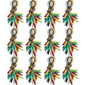 120PCS Premium Alligator Clips Electrical, 5 Colors Test Probes & Leads, Crocodile Jumper Wires with Dual Ended Insulators Cable for Electric Circuit Connection, Multimeter, Electronic Experiments
