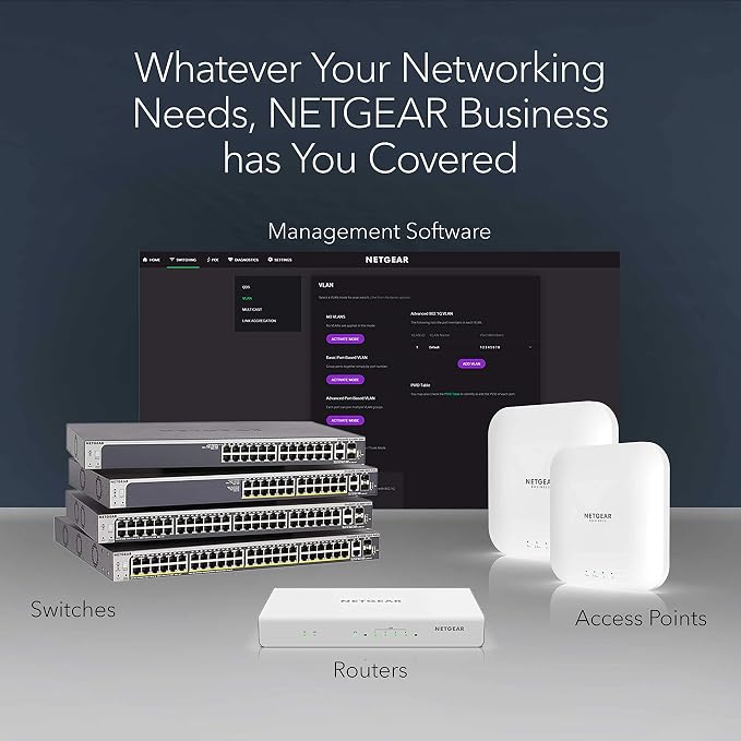NETGEAR 24-Port Gigabit Ethernet Unmanaged Essentials Switch - Image 5