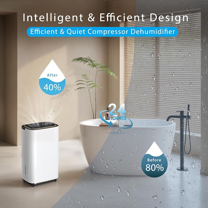 3000 Sq.Ft Dehumidifier for Basement - Image 7