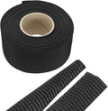 MECCANIXITY Braided Cable Sleeves Heat Shrinkable Fabric Sleeving, 1 9/16" 33ft Black 2:1 Ratio Heat Shrinkable Cord Protector for Harness Cable, Network Cable Protection, Cable Management