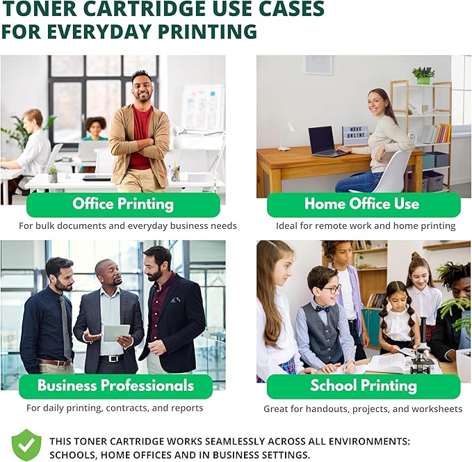 TCT TN810XL Compatible Toner Cartridge 4 Pack - TN810XL High Yield for Brother Printers HL-L9410CDN, L9430CDN, MFC-L9610CDN (Black, Cyan, Magenta, Yellow)