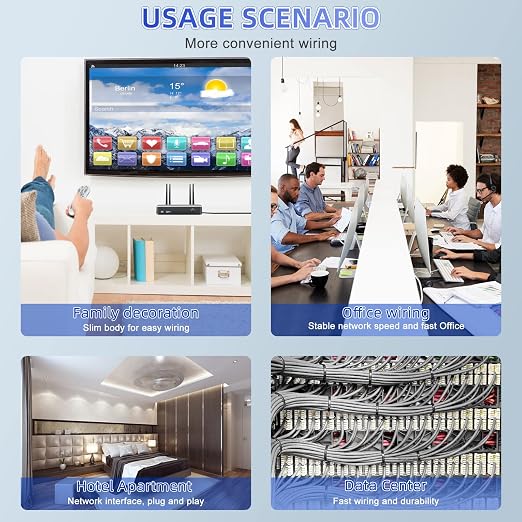 Cat 8 Ethernet Cable 70 ft, 30 ft 35 ft 50 ft 100 ft Heavy Duty High Speed - Image 5