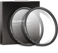 Walking Way 52mm White Mist Diffusion Filter Set, Soft Focus Dreamy Fog Effect by WalkingWay