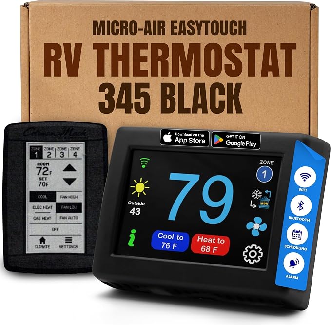 MICRO-AIR EasyTouch Digital RV Thermostat Replacement by MicroAir