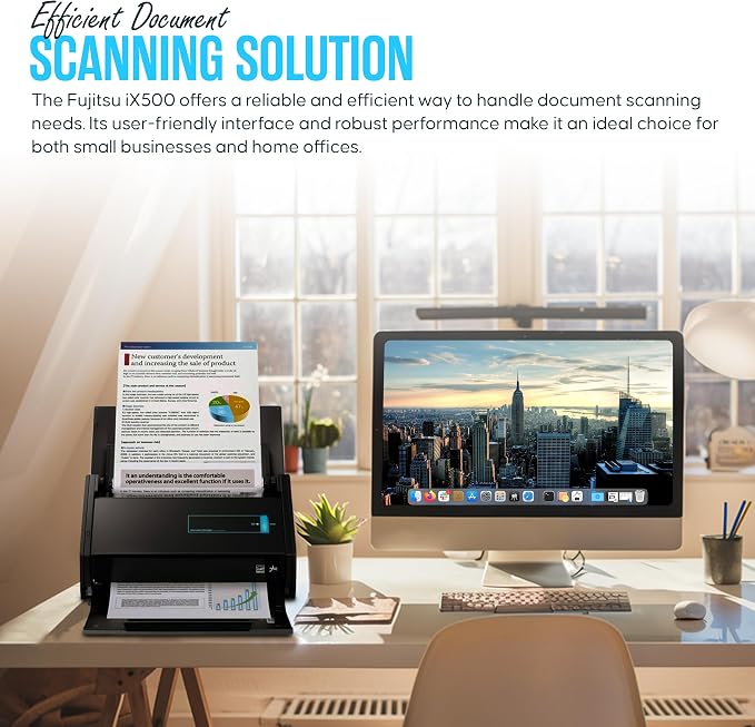 IX500 Fujitsu Scansnap Receipt Scanner - Image 5