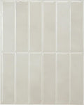 SMART TILES Peel and Stick Backsplash - 5 Sheets of 11.43" x 9" - 3D Adhesive Peel and Stick Tile Backsplash for Kitchen, Bathroom, Wall Tile