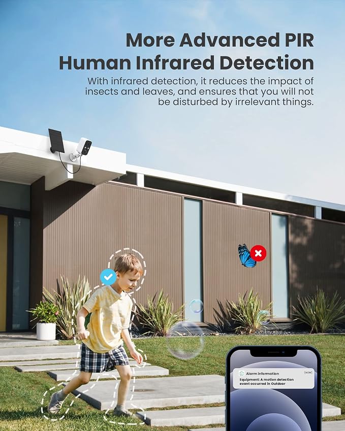 Solar Panel Security Cameras Wireless Outdoor - Image 4