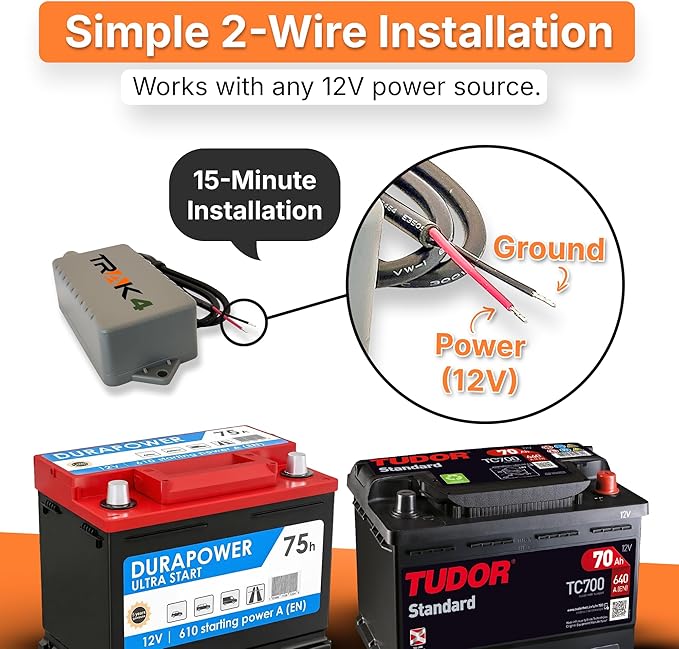 Trak-4 12v Hardwired GPS Tracker. Durable, Reliable Track Trailers, Assets. - Image 6