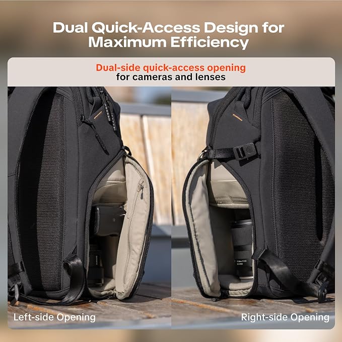 PGYTECH OneGo Lite 12L Camera Backpack Water-Resistant DSLR/Mirrorless Bag - Image 2