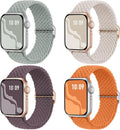 4 Pack Braided Stretchy Bands Compatible by Suitisbest