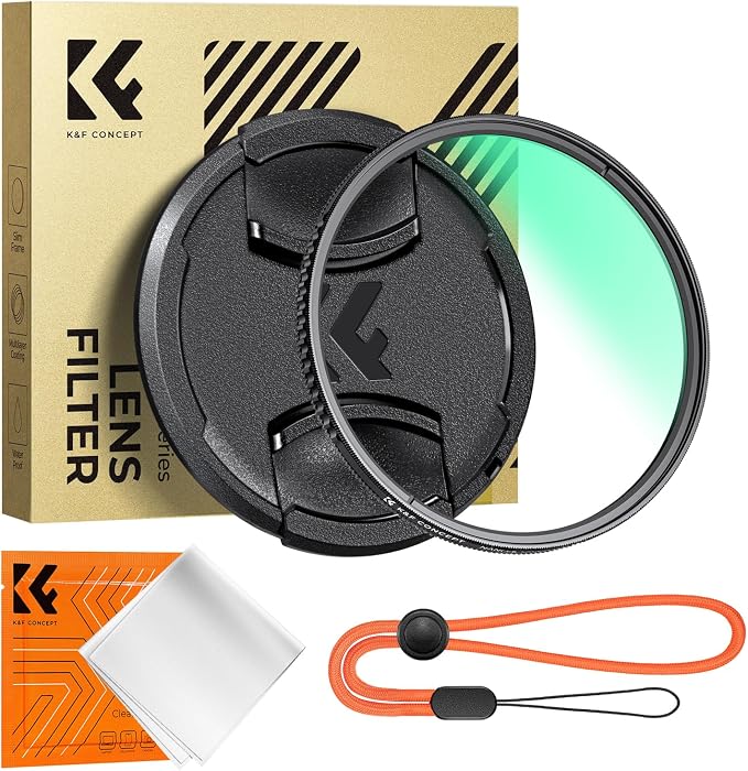 K&F CONCEPT 77mm Circular Polarizer Lens Filter by KFCONCEPT