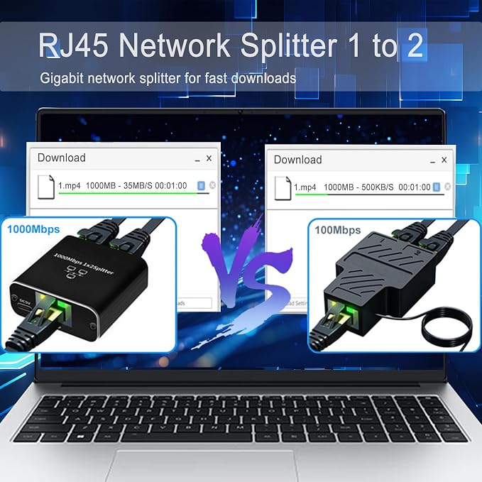 LIEZHUA 1000Mbps Network Splitter - Image 5