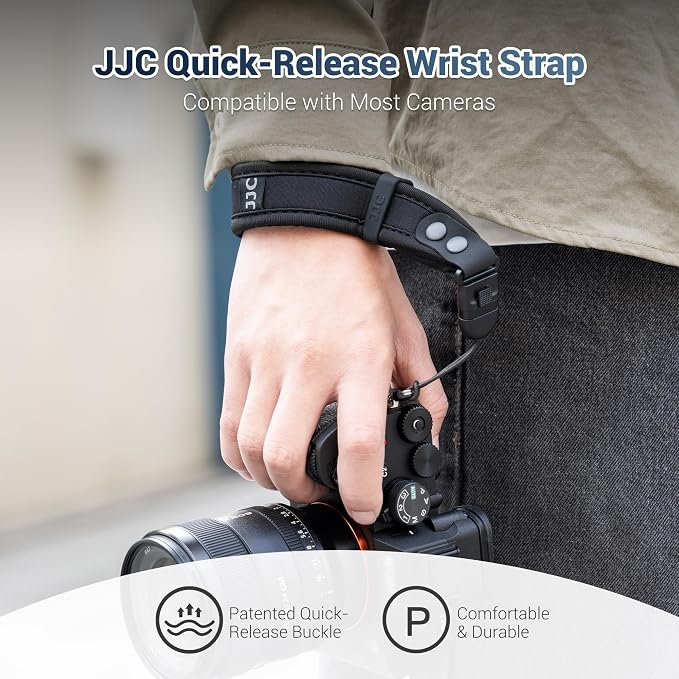 JJC Soft Camera Hand Strap Wrist Strap - Image 2
