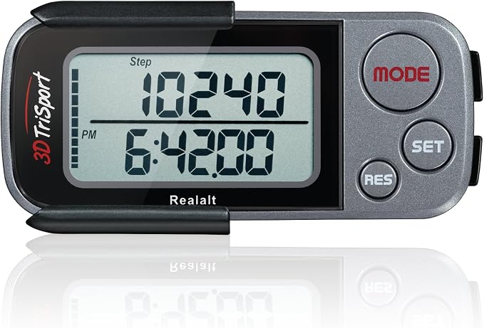 Realalt 3DTriSport 3D Walking Pedometer by Realalt