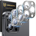 UniqueMe for 3 Pack iPhone 15 Pro/iPhone 15 Pro Max Camera Lens Protector by UniqueMe