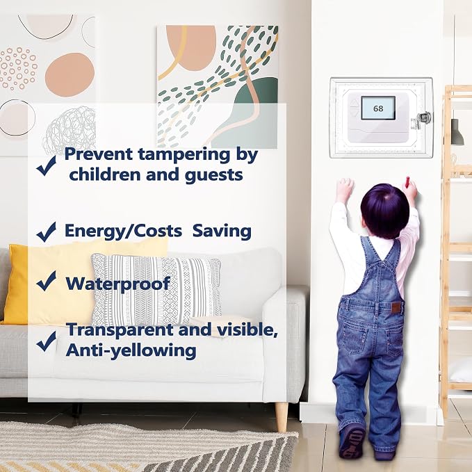 6 PCS Large Thermostat Lock Box Cover - Image 4