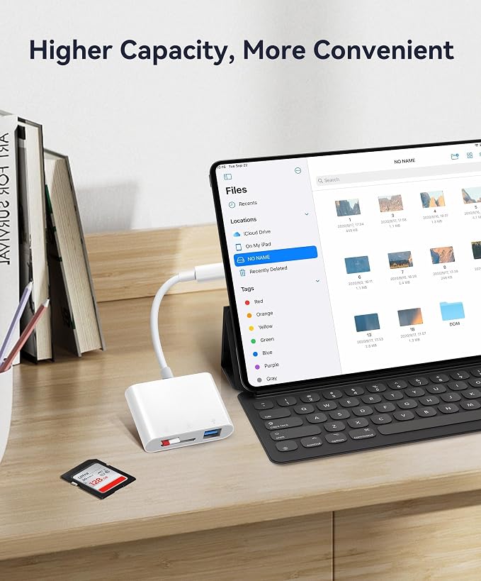 WNXSLOAD USB-C SD Card Reader, Memory Card Reader - Image 6