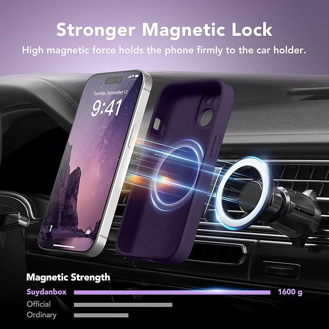 Magnetic for iPhone 15 Plus Case, Compatible - Image 3