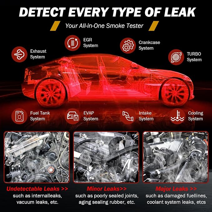 Smoke Leak Detector ，Automotive Smoke Machine， - Image 4