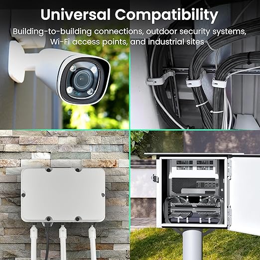 GEARit Cat7 Outdoor Ethernet Cable SFTP Shielded Foil Twisted Pair, Pure Copper - Image 5
