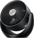 Dreo Fan for Bedroom, Table Air Circulator for Whole Room, 11 Inch, 40ft Strong Airflow, 120° adjustable tilt, 28db Low Noise, Quiet, 3 Speeds, 2025 New Desk Fan for Office, Kitchen, Home