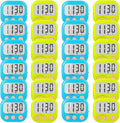 Classroom Timers for Teachers Kids Large Magnetic Digital Timer Teacher Supplies 24 Pack-Blue Green
