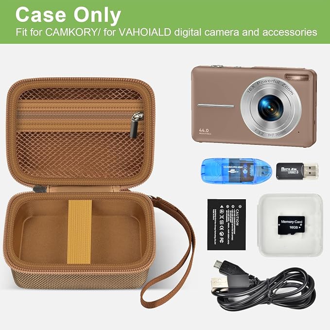 ALKOO Case Compatible with CAMKORY Digital Camera/for VAHOIALD FHD 1080P - Image 2