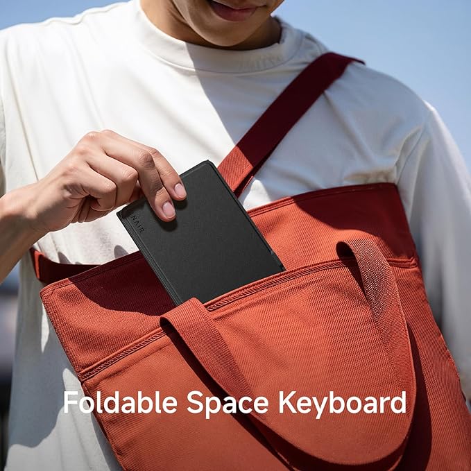 INAIR 2 Pro Go Pack| INAIR OS| AR Glasses + Pod + Fold Keyboard| Compatible with Vast Android apps| 6-Screen Expansion| Wireless PC Streaming| 3DoF Spatial Hovering| Real‑Time 2D‑to‑3D