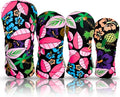 Taboo Fashions Resort Collection Golf Club Covers for Women - Numbered Golf Headcovers Set for Driver, Fairway and Hybrid Clubs - Weather Resistant, Pack of 4