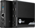 SIIG 4K HDMI Extender Balun Over CAT6/7 - Up to 230ft (70m), 4K@60Hz, Loopout, HDCP 2.2, Near Zero Latency, EDID Learning, ARC & Audio Extractor, Two-Way IR, ESD Protection (CE-H26L11-S1)