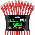 Maximm Cat 6 Ethernet Cable 12 ft by MaximmCable