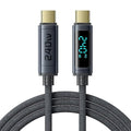 toocki USB C Cable 3.3ft 240W Fast Charging Cord with LED Display Compatible with iPhone 17 16 15 Pro Plus Pro Max Air, iPad Pro, Samsung Galaxy S24 S23, Switch, MacBook Air, Pixel