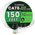 Cat 6 Ethernet Cable 150 ft, Indoor&Outdoor, High Speed 10Gbps Internet Network by CableGeeker