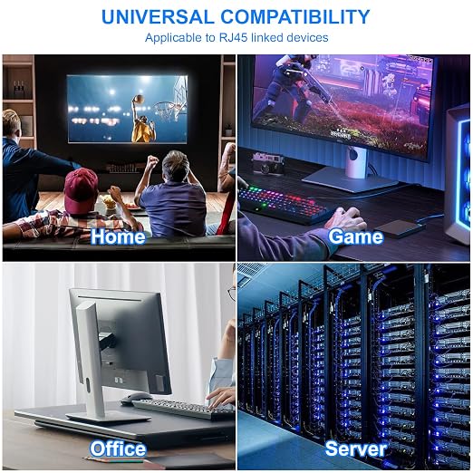 Cat 6 Ethernet Cable 150 ft, Indoor/Outdoor 26AWG UTP High Speed 10Gbps - Image 7