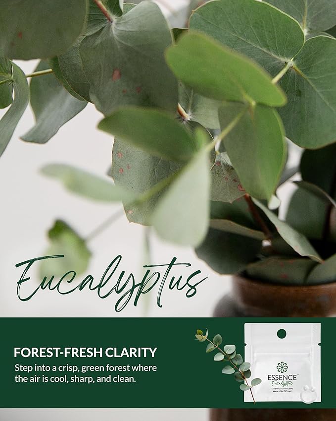 HONÉ Essence Wearable Aromatherapy Nasal Diffuser – Eucalyptus Essential Oil - Image 3