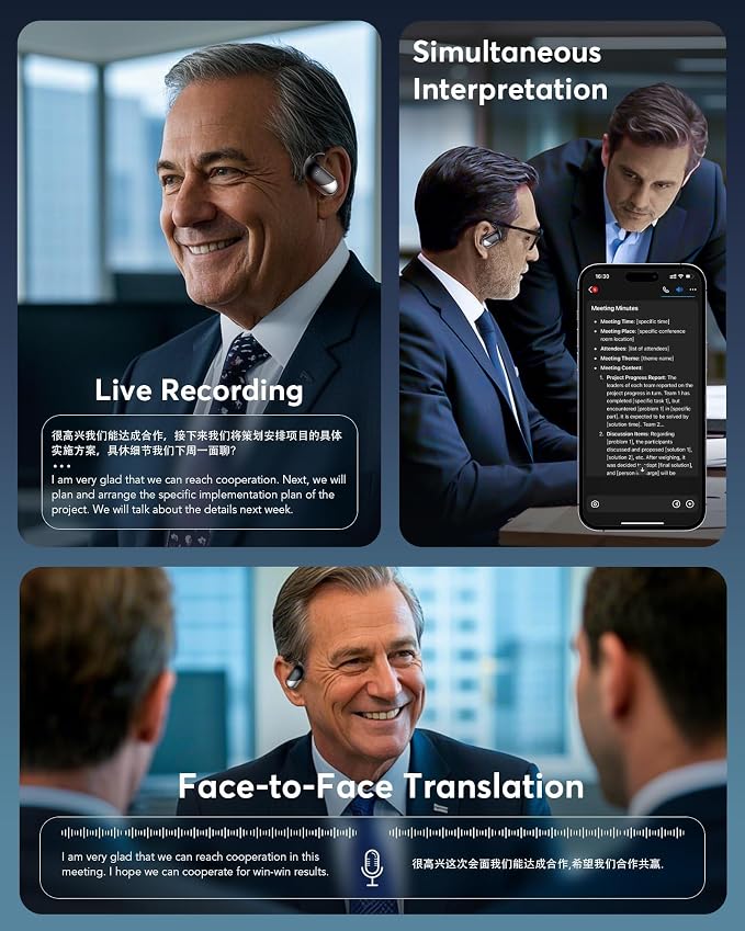 Paekole AI Translation Earbud Real Time - Image 6