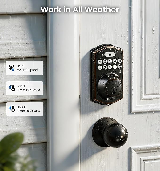 Veise Fingerprint Door Lock - Image 10