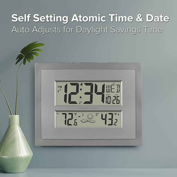 La Crosse Technology Atomic Wall/Table Clock (512-85937)