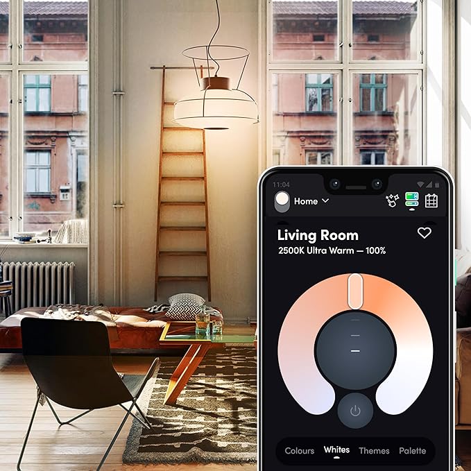 LIFX Starter Kit, (2) Smart Color 800 Lumen Bulbs, (1) Smart Switch (White) Compatible with Alexa and Google Home