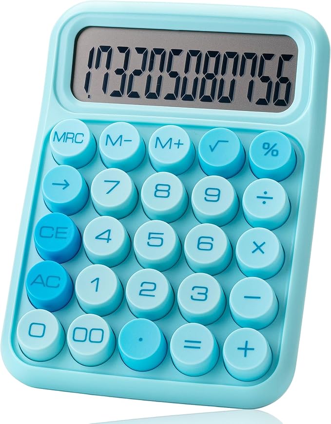 Mr. Pen- Mechanical Switch Calculator, 12 Digit Large LCD Display, Mechanical by MrPen