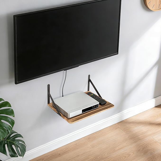 RedCall Wall Mount Shelf for Projector, Floating Shelf for Router/Modem - Image 2