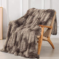 Tuddrom Decorative Extra Soft Faux Fur Throw Blanket, Solid Reversible Fuzzy by Tuddrom