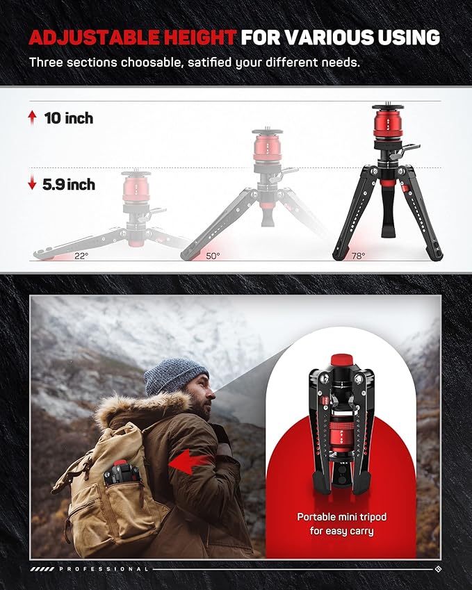IFOOTAGE Monopod Base with Pedal Cobra 3 Base-P, Canon DSLR Cameras, Payload - Image 5