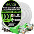 GEARit RJ45 Cat-6 Ethernet Patch Cable, 10Gpbs Transfer Speed, Copper Clad by GEARit