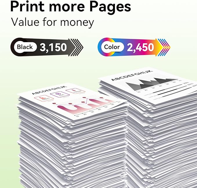 206X Toner Cartridges 4 Pack High Yield with Chip Compatible Replacement for HP 206 X 206A HP206X HP206A for Color LaserJet Pro MFP M283fdw M283cdw M283fdn M282nw M255dw M255nw M283 M282 M255 Printer