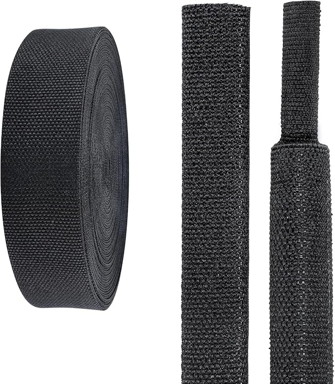 Sonoreboom 2 in 1 Heat Shrink Braided Sleeving Fabric Tubing-Ideal fit Irregular Shape Hose/Cable/Wire (3/4"(19mm), 80FT)