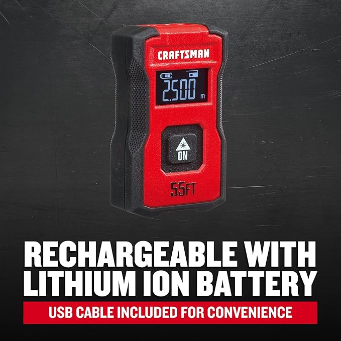 CRAFTSMAN 55 ft. Pocket Laser Distance Measurer - Image 3